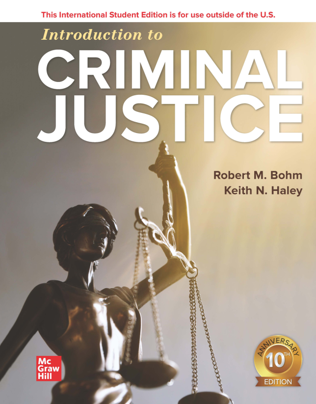 Introduction to Criminal Justice 10th Edition