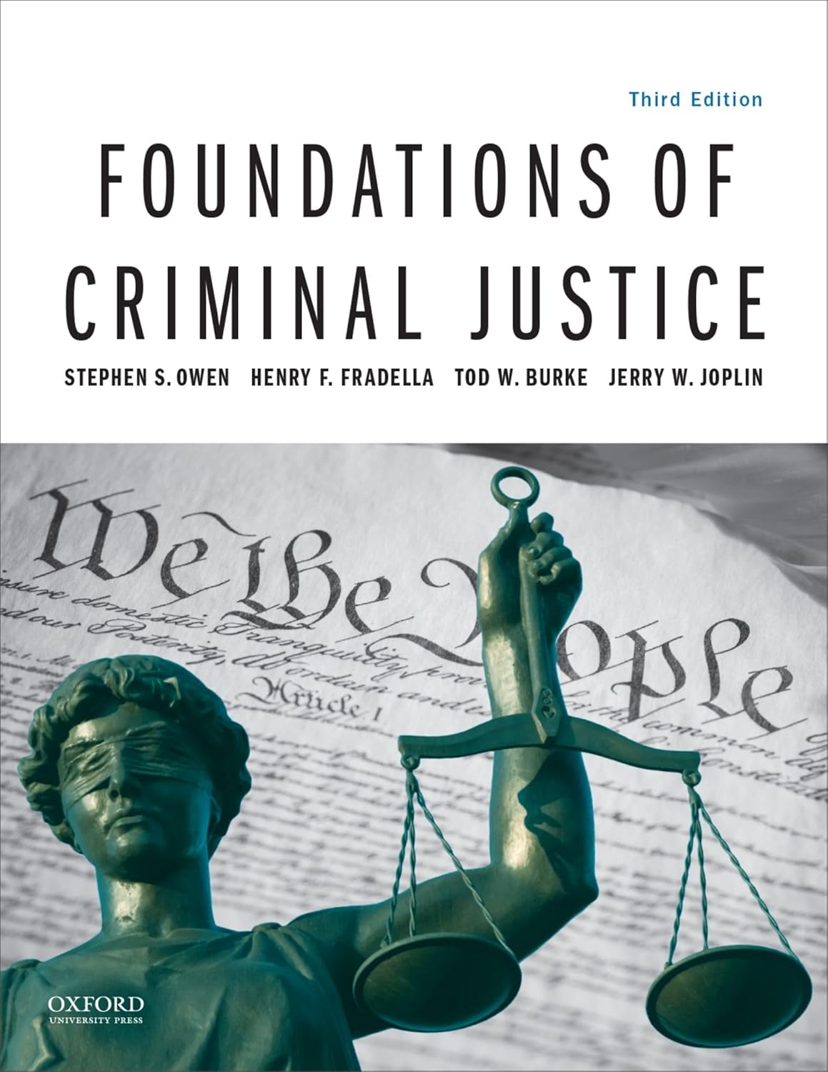 Foundations of Criminal Justice 3rd Edition